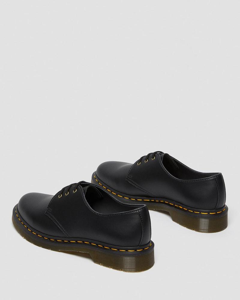 Men's Dr Martens Vegan 1461 Felix Oxfords Shoes Black | AU 618LIS